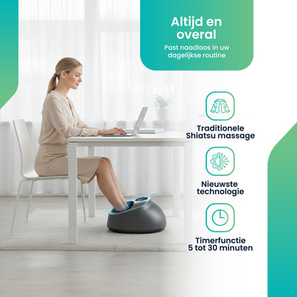 CoreComfort® Footsoothe  Shiatsu voetmassage apparaat.
