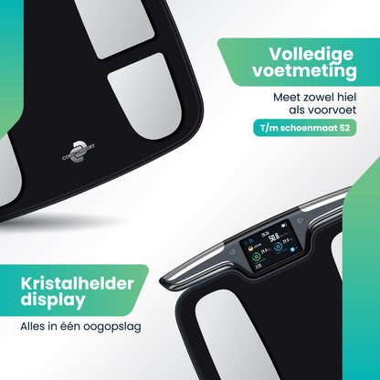 CoreComfort® BodySync slimme weegschaal incl. App